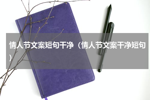 情人节文案短句干净（情人节文案干净短句）