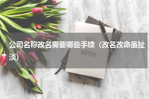 公司名称改名需要哪些手续（改名改命虽扯淡）