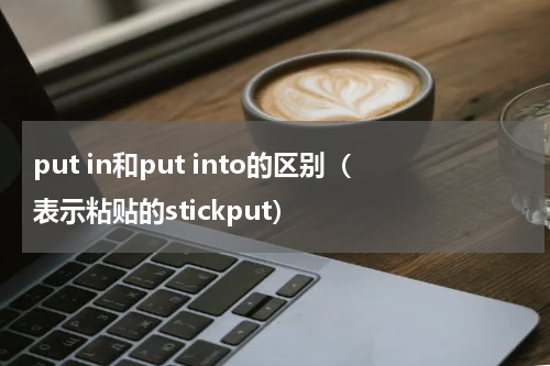 put in和put into的区别（表示粘贴的stickput）