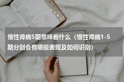 慢性肾病5期意味着什么（慢性肾病1-5期分别会有哪些表现及如何识别）