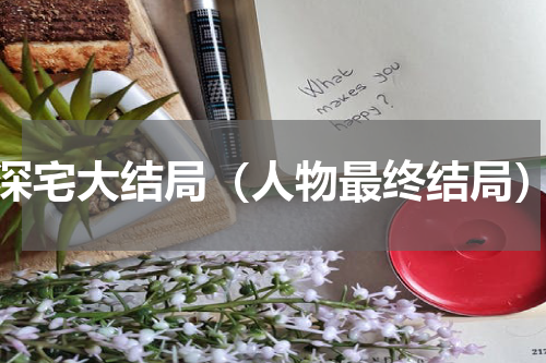 深宅大结局（人物最终结局）
