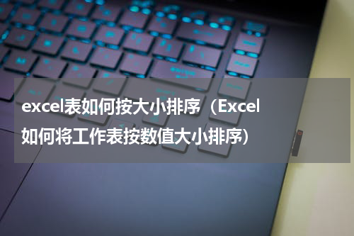 excel表如何按大小排序（Excel如何将工作表按数值大小排序）