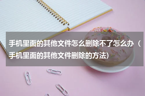 手机里面的其他文件怎么删除不了怎么办（手机里面的其他文件删除的方法）