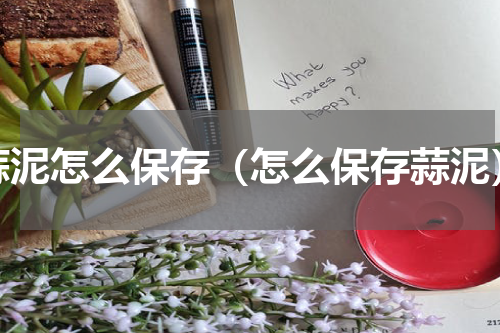蒜泥怎么保存（怎么保存蒜泥）