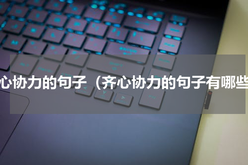 齐心协力的句子（齐心协力的句子有哪些）