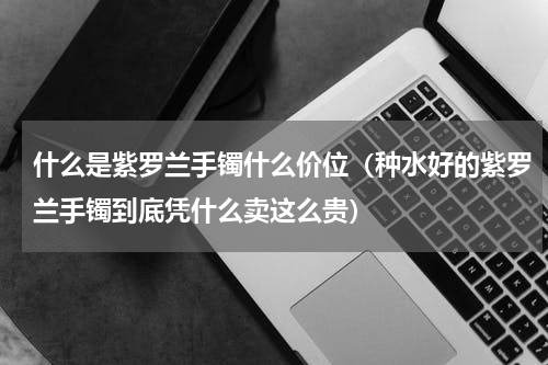 什么是紫罗兰手镯什么价位（种水好的紫罗兰手镯到底凭什么卖这么贵）