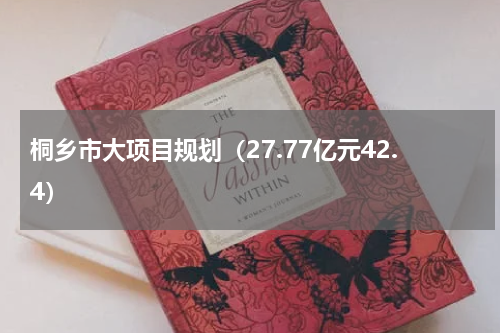 桐乡市大项目规划（27.77亿元42.4）