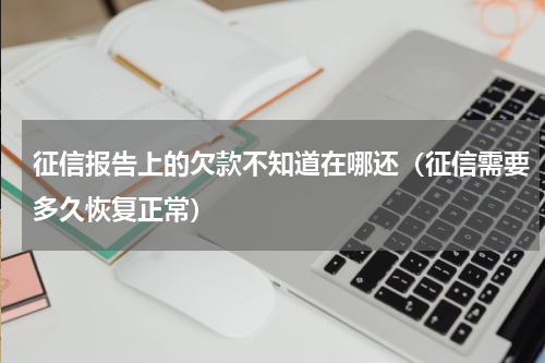 征信报告上的欠款不知道在哪还（征信需要多久恢复正常）