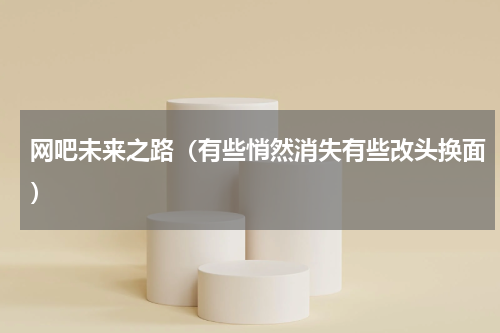 网吧未来之路（有些悄然消失有些改头换面）