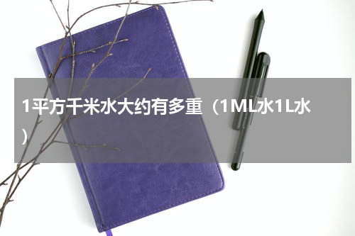 1平方千米水大约有多重（1ML水1L水）