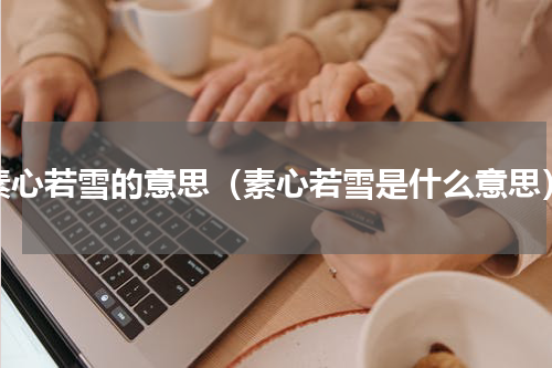 素心若雪的意思（素心若雪是什么意思）