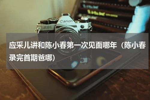 应采儿讲和陈小春第一次见面哪年（陈小春录完首期爸哪）