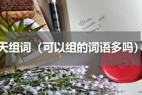 天组词（可以组的词语多吗）