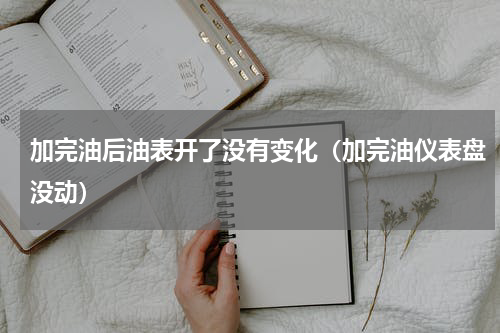 加完油后油表开了没有变化（加完油仪表盘没动）