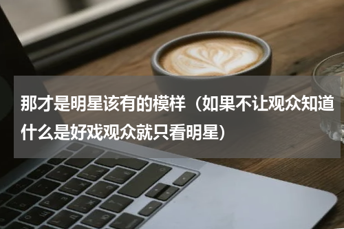 那才是明星该有的模样（如果不让观众知道什么是好戏观众就只看明星）
