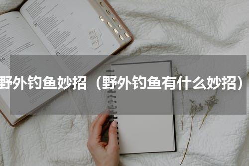 野外钓鱼妙招（野外钓鱼有什么妙招）