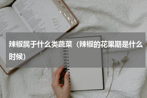 辣椒属于什么类蔬菜（辣椒的花果期是什么时候）