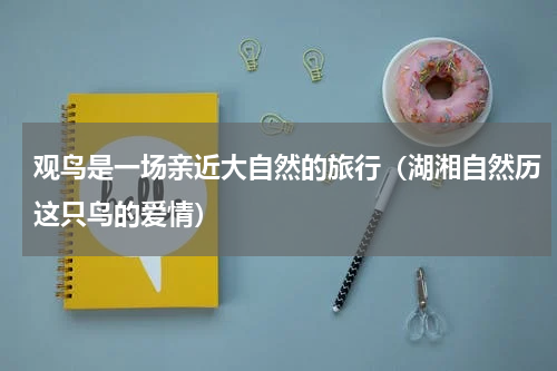 观鸟是一场亲近大自然的旅行（湖湘自然历这只鸟的爱情）