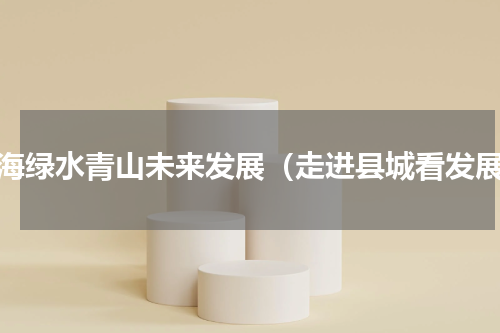 青海绿水青山未来发展（走进县城看发展）