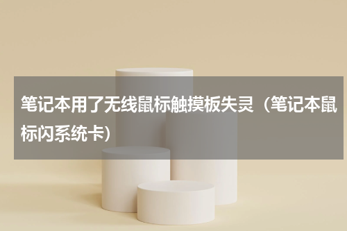 笔记本用了无线鼠标触摸板失灵（笔记本鼠标闪系统卡）