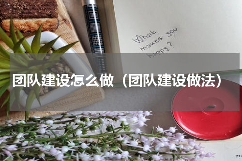 团队建设怎么做（团队建设做法）