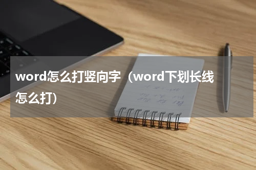 word怎么打竖向字（word下划长线怎么打）