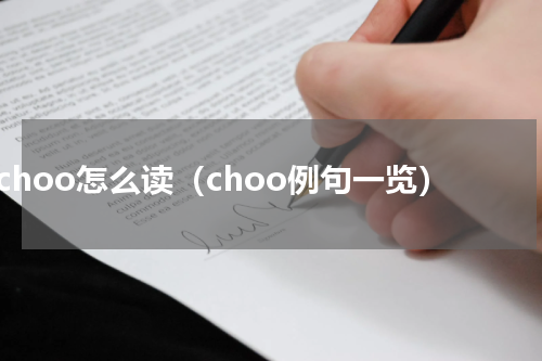 choo怎么读（choo例句一览）