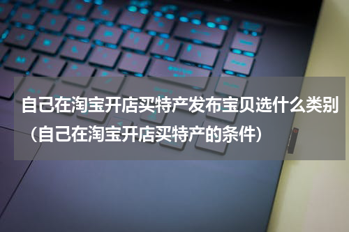 自己在淘宝开店买特产发布宝贝选什么类别（自己在淘宝开店买特产的条件）