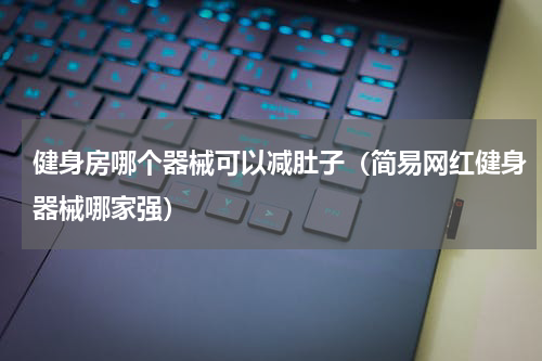 健身房哪个器械可以减肚子（简易网红健身器械哪家强）