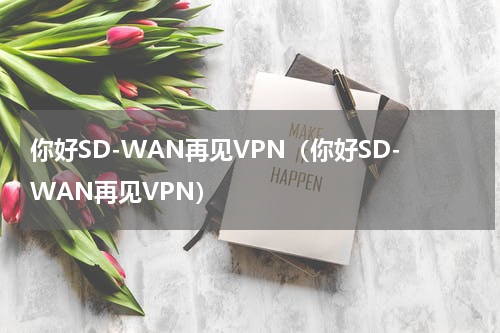 你好SD-WAN再见VPN（你好SD-WAN再见VPN）
