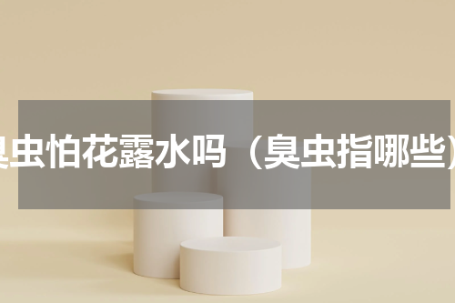 臭虫怕花露水吗（臭虫指哪些）