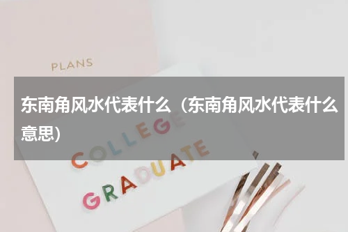 东南角风水代表什么（东南角风水代表什么意思）