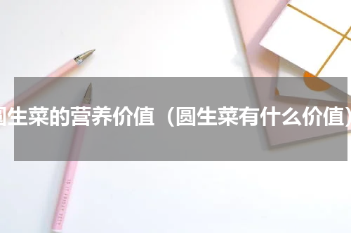 圆生菜的营养价值（圆生菜有什么价值）