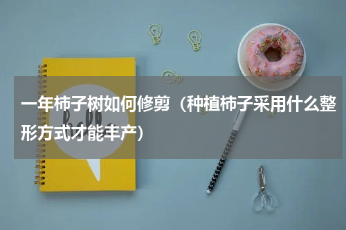 一年柿子树如何修剪（种植柿子采用什么整形方式才能丰产）