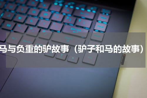 马与负重的驴故事（驴子和马的故事）