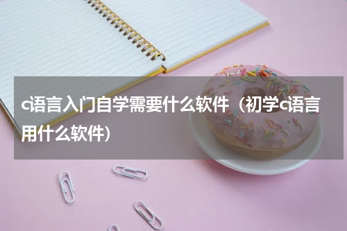c语言入门自学需要什么软件（初学c语言用什么软件）