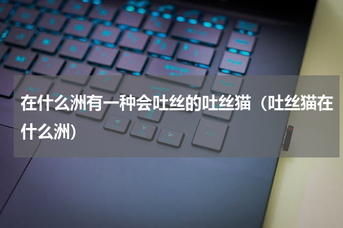 在什么洲有一种会吐丝的吐丝猫（吐丝猫在什么洲）