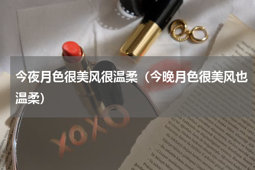今夜月色很美风很温柔（今晚月色很美风也温柔）