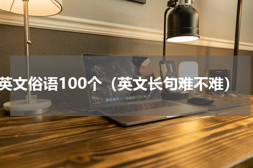 英文俗语100个（英文长句难不难）