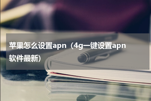 苹果怎么设置apn（4g一键设置apn软件最新）