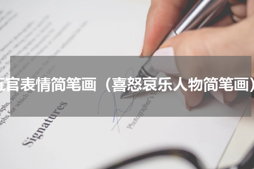 五官表情简笔画（喜怒哀乐人物简笔画）