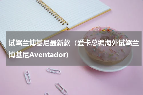 试驾兰博基尼最新款（爱卡总编海外试驾兰博基尼Aventador）