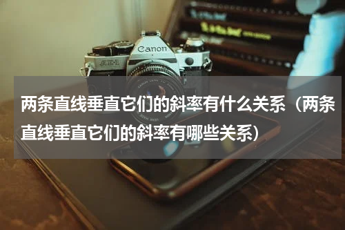 两条直线垂直它们的斜率有什么关系（两条直线垂直它们的斜率有哪些关系）