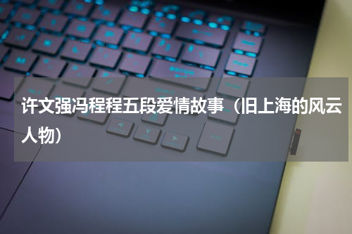 许文强冯程程五段爱情故事（旧上海的风云人物）