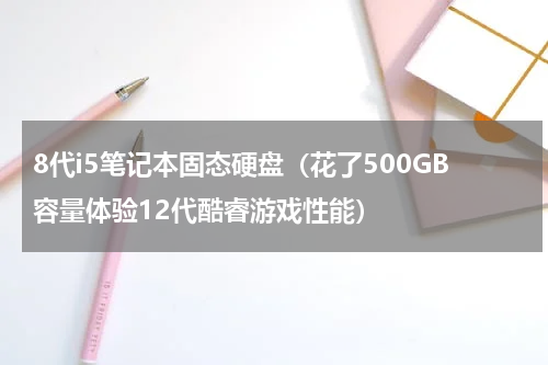 8代i5笔记本固态硬盘（花了500GB容量体验12代酷睿游戏性能）