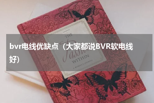 bvr电线优缺点（大家都说BVR软电线好）