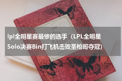 lpl全明星赛最惨的选手（LPL全明星Solo决赛Bin打飞机击败圣枪哥夺冠）