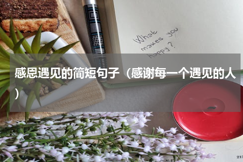 感恩遇见的简短句子（感谢每一个遇见的人）