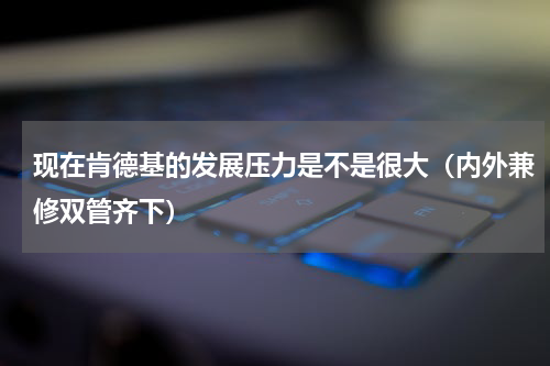 现在肯德基的发展压力是不是很大（内外兼修双管齐下）