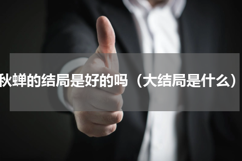 秋蝉的结局是好的吗（大结局是什么）